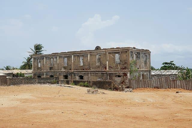 Ancien bâtiment à Gbèkon Ancien bâtiment à Gbèkon