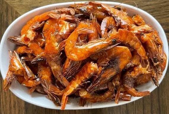 Des crevettes fumées Des crevettes fumées